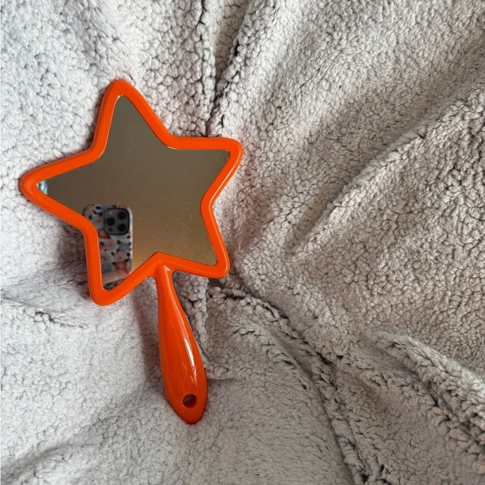 Jeffree Star Halloween Orange Star-Shaped Hand Mirror